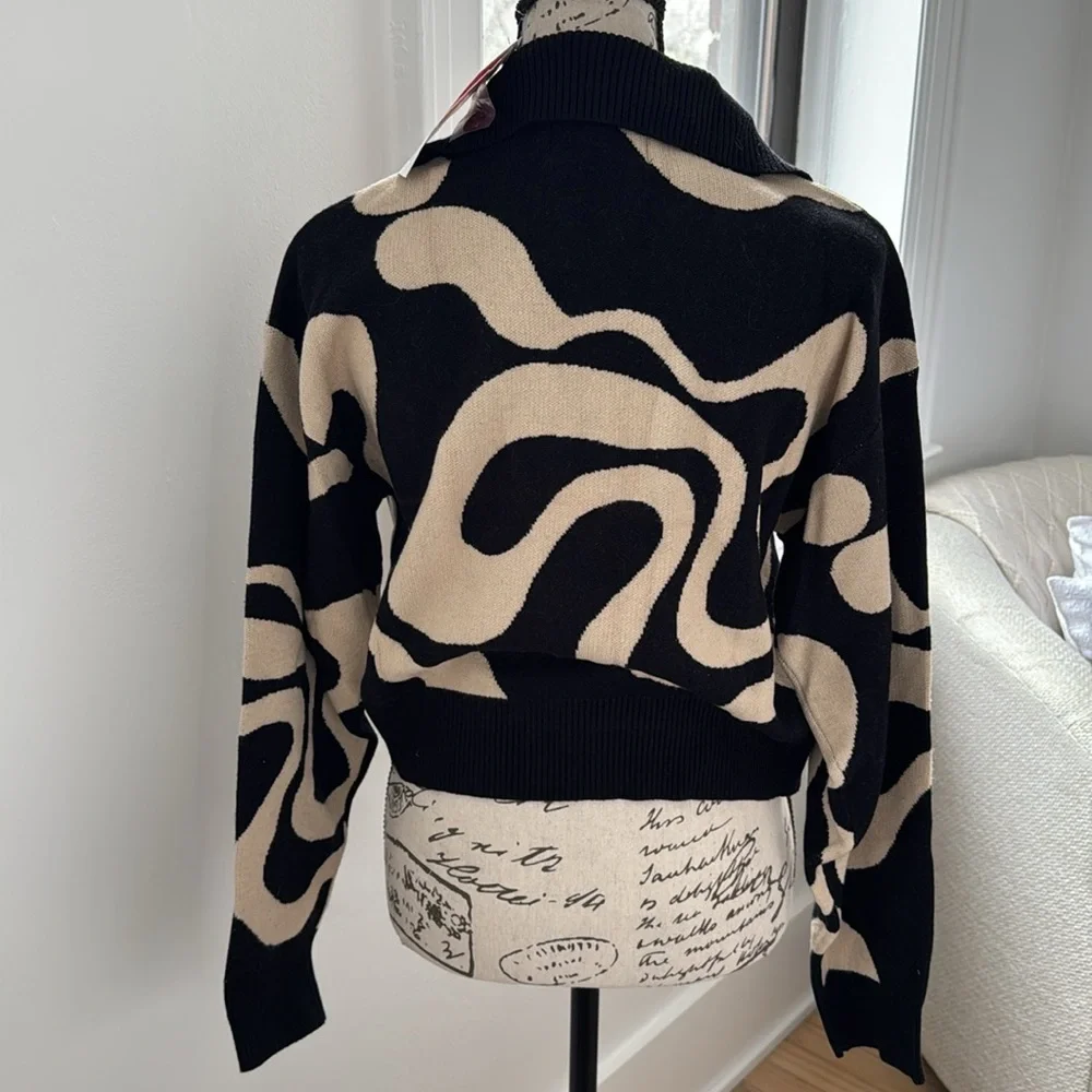 NWT Cider Collared Sweater - Picture 3 of 4